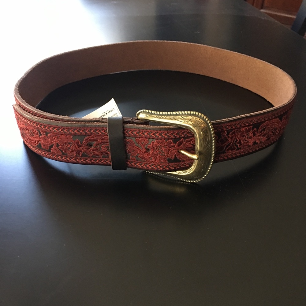 Women’s Lucky Brand leather belt S - New